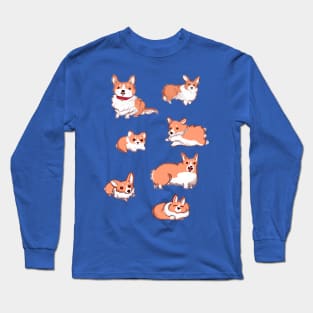 Corgi Pups Long Sleeve T-Shirt